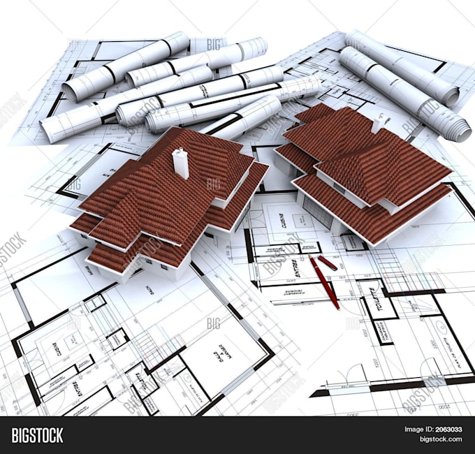 draw a professional architectural plot plan and site layout