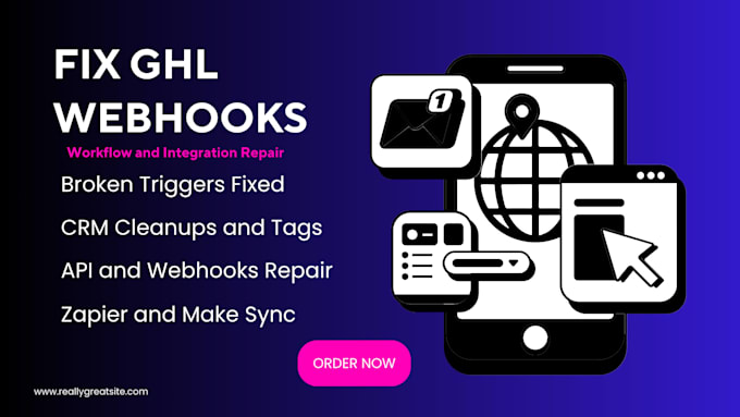 fix gohighlevel webhook errors and api integrations
