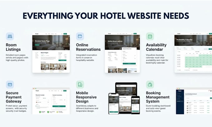 hotel booking website and airbnb website with direct reservations