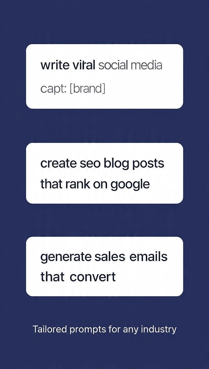 write chatgpt prompts for ads and marketing