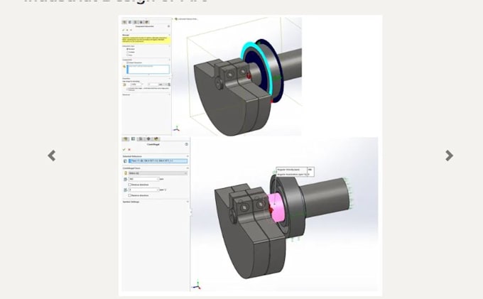 do 3d mechanical cad design engineering industrial product using solid works