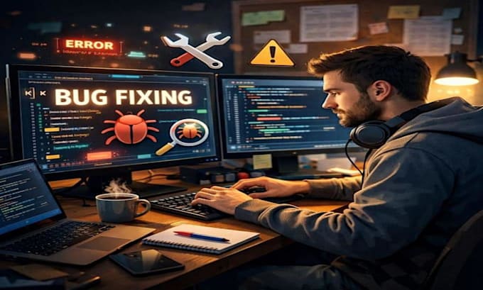fix website bugs, API errors and functionality issues