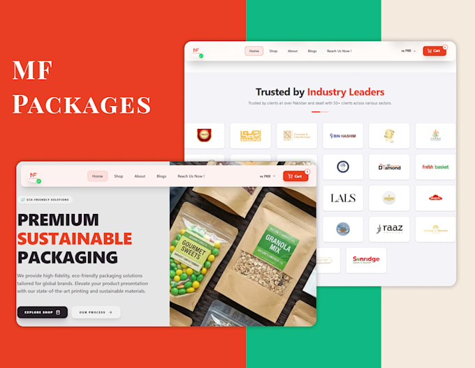 build a responsive nextjs website