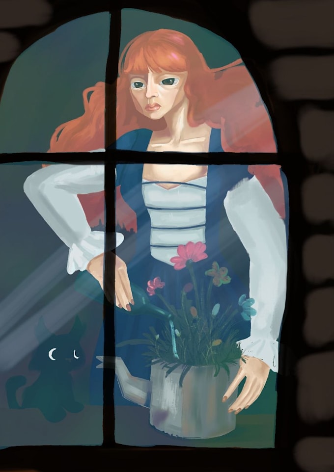 draw custom character illustration