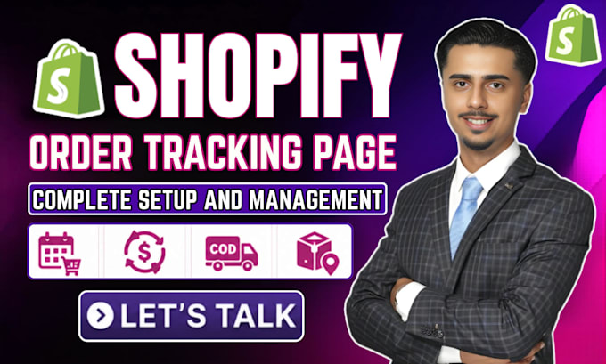 setup and fix shopify order tracking, tracking app setup and speed optimization