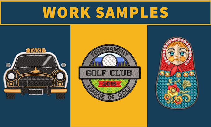 do embroidery digitizing into dst,pes,jef file in 1 hour