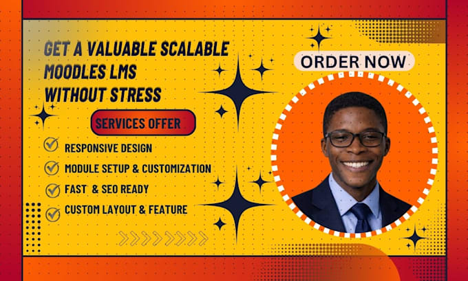 install setup and customize moodle lms elearning website and online course