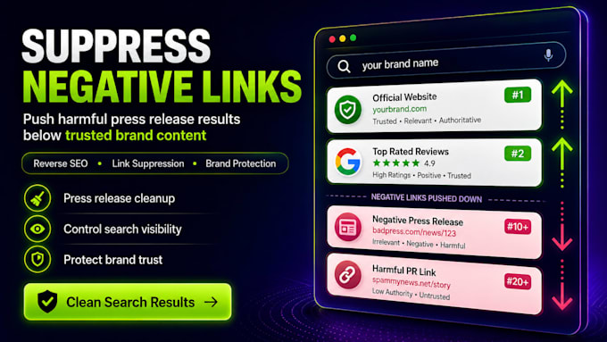 fix your online reputation with reverse SEO and ORM strategy