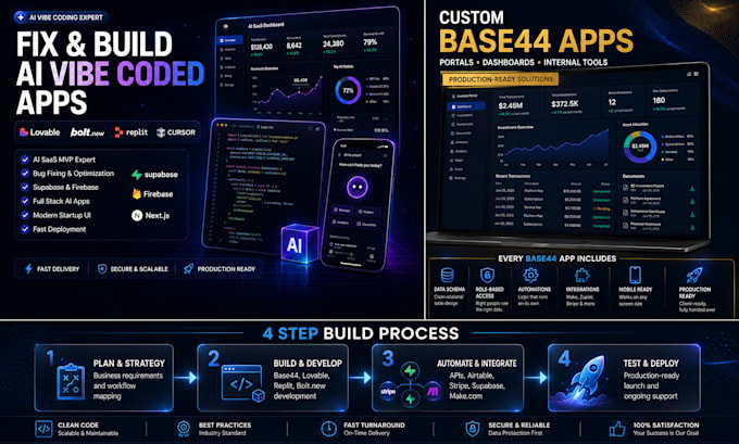 fix base44 bug,replit debugging,lovable error,volt as expert