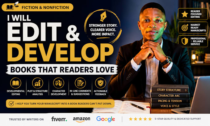 edit and develop books that readers love