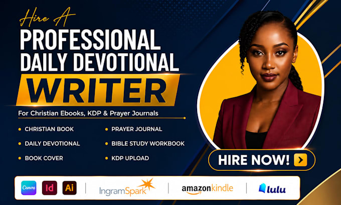 write christian ebooks and daily devotionals for KDP