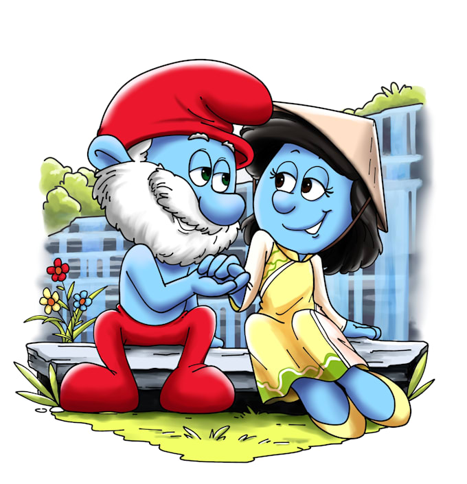 create a custom illustration for gifts or personal use