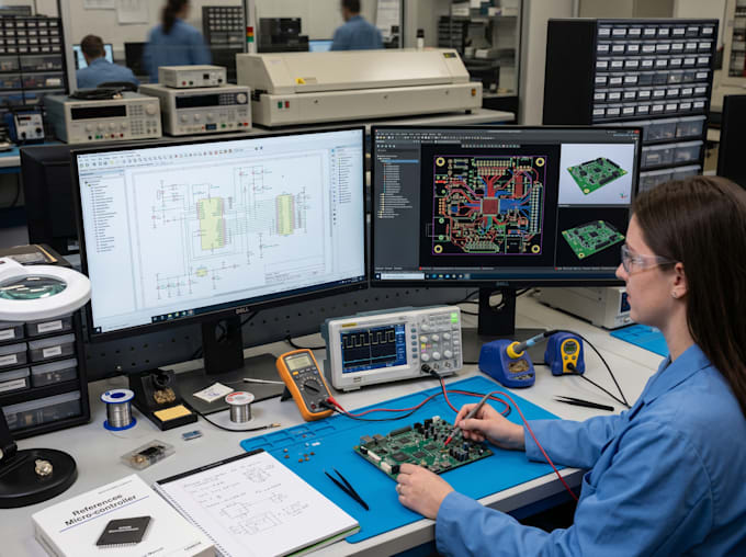 do pcb design, schematic and reverse engineering