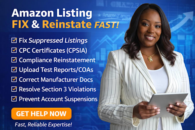 fix amazon listing suppressed issues and compliance errors fast
