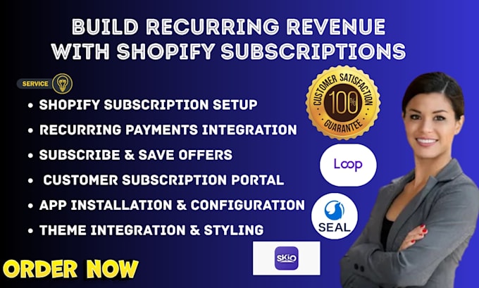 setup shopify subscription apps recurring payments and subscribe and save offers