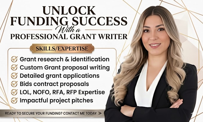 create nonprofit funding strategy grant research proposal development service