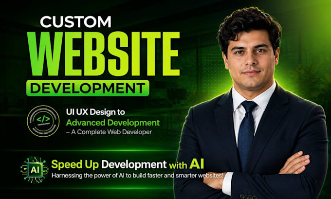 do ai website development,full stack website, full stack ai software developer