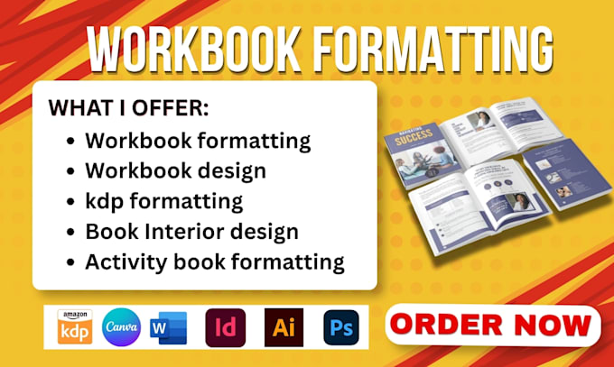 format your nonfiction workbook, paperback for amazon kdp, workbook formatting
