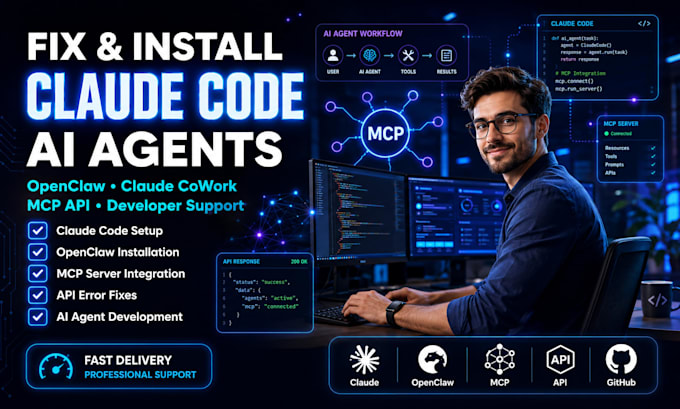 fix install claude code ai agent setup openclaw claude cowork mcp api developer