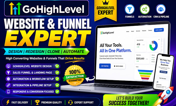 build gohighlevel landing page gohighlevel website gohighlevel funnel