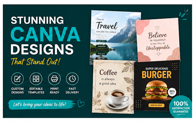 professional canva templates design