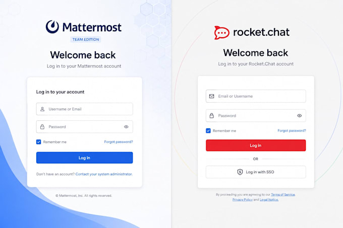 install, configure, migrate rocket chat, mattermost and jitsi meet nextcloud