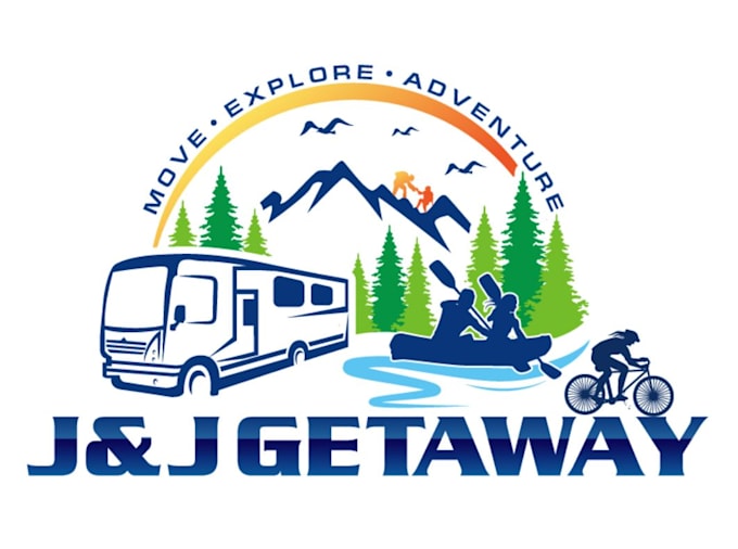 create high quality travel, tour and rv logo design