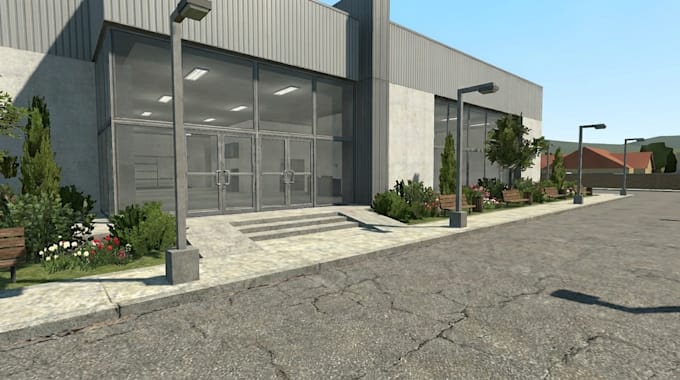 build custom gmod roleplay map, city environment using lua