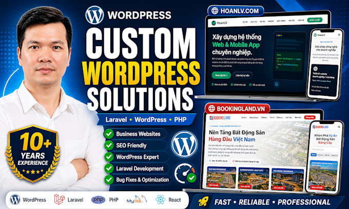 fix wordpress bugs, errors and website issues