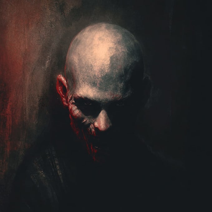 draw dark art and monsters