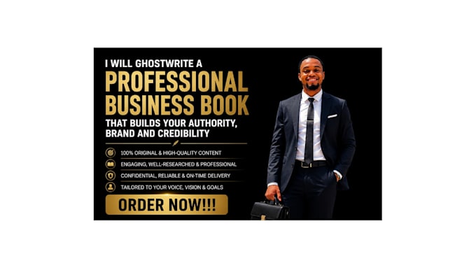 ghostwrite a professional business book that builds your authority