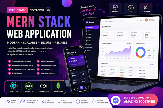 create a scalable full stack saas web application