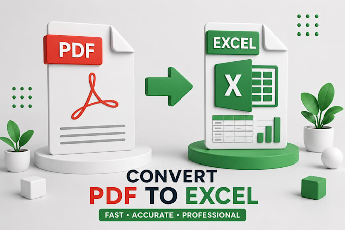 convert PDF to powerpoint, word, or excel professionally