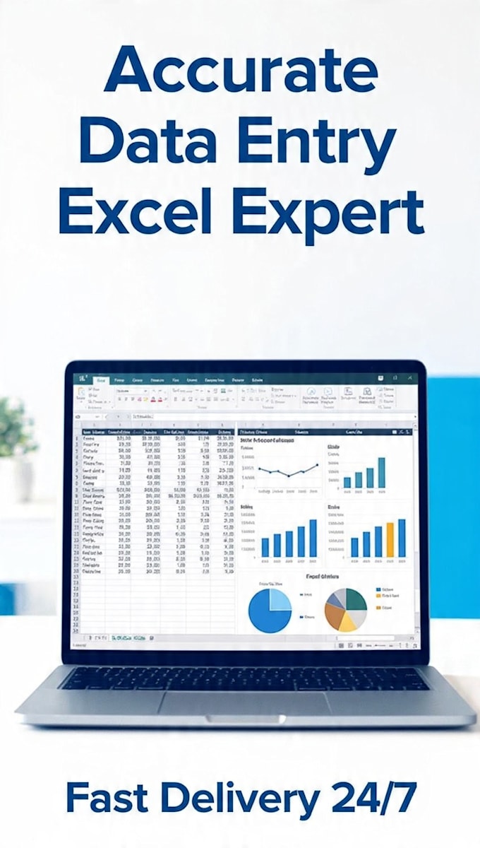 do data entry, excel, copy typing and accurate web research