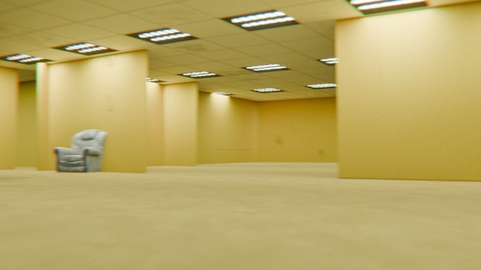 create custom high quality backrooms maps and 3d models