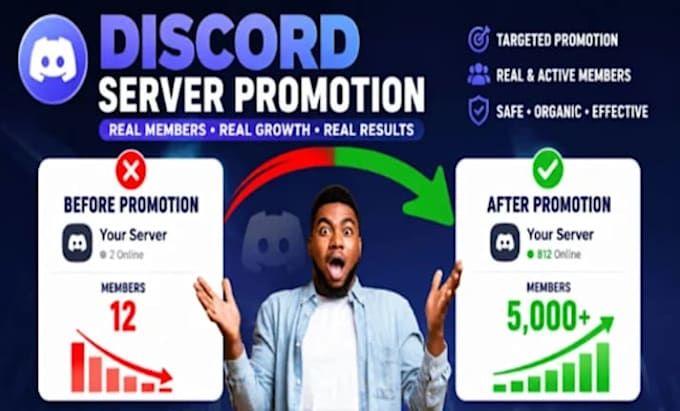 discord server promotion, minecraft server promotion, fivem server, rust server