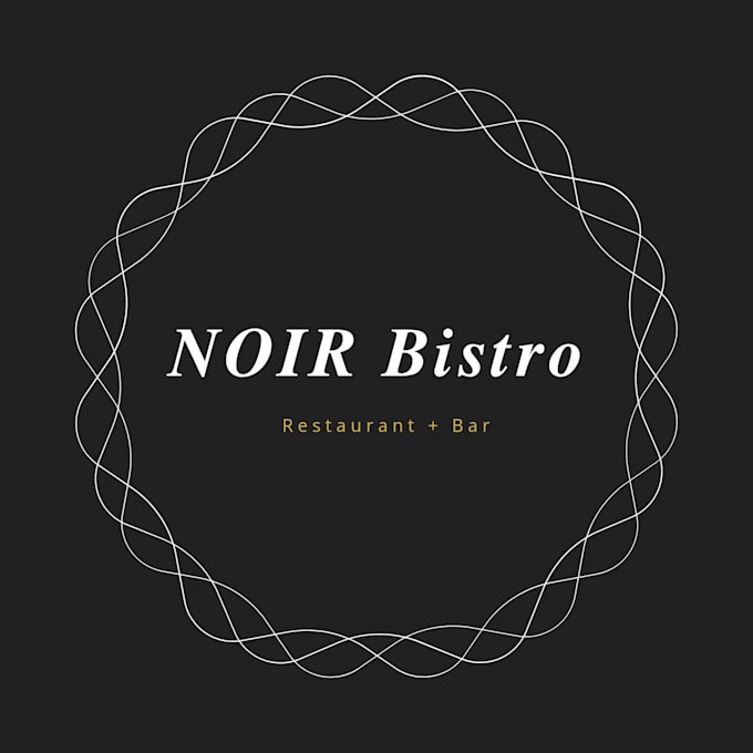 design luxury restaurant cafe bistro logo in 24h