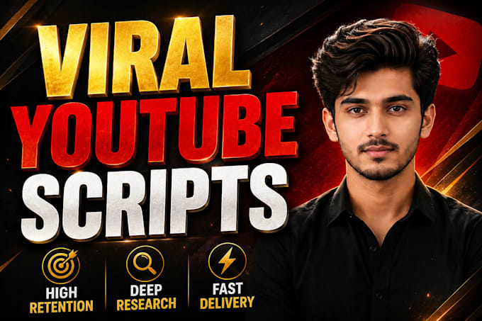 write professional youtube scripts with deep research