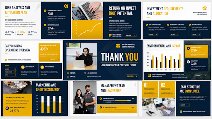 redesign powerpoint investor pitch deck update revamp canva presentation slides