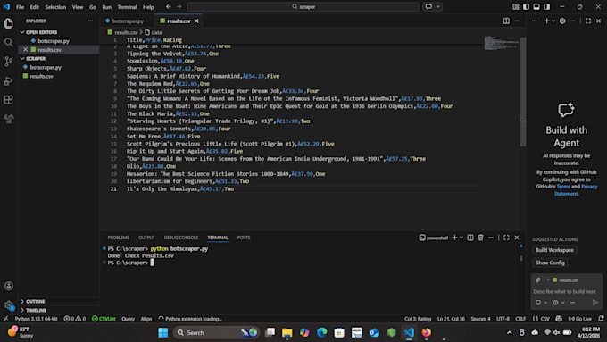 build python automation scripts, scrapers, bots, and apis