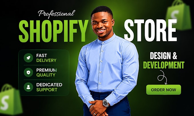 handle your complete shopify store setup and web design