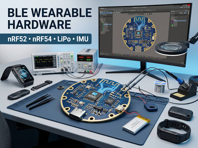 design wireless charging hardware for qi charger, wearable, consumer electronics