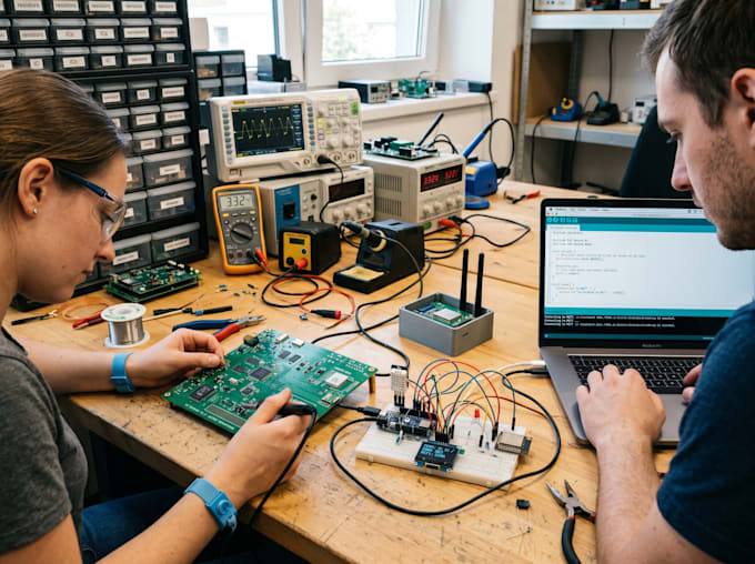 design custom pcb prototypes, arduino electronics and embedded iot solutions