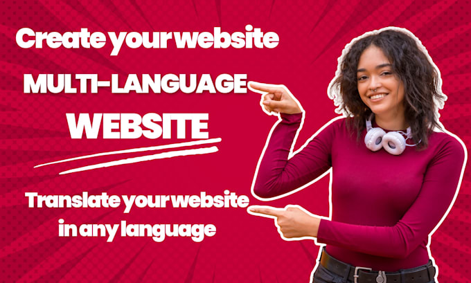 create global website with elementor and polylang