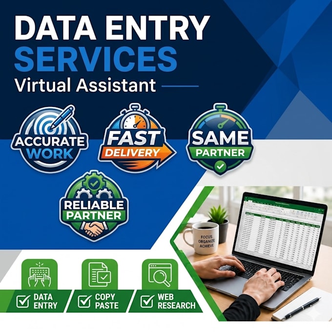 be your expert data entry specialist