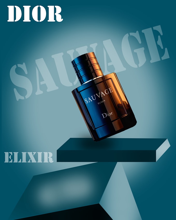 design a profitable perfume poster