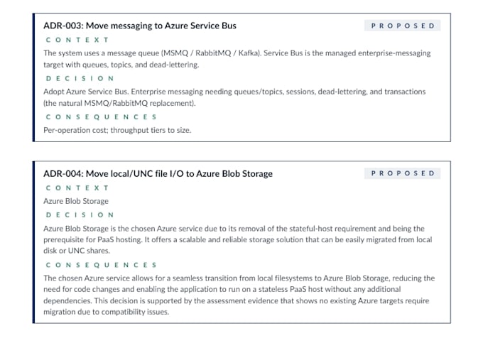 net and azure modernization assessment