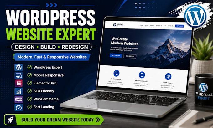 wordpress website developer design build website redesign wordpress expert