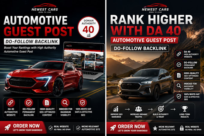 publish guest post and backlink on automotive website