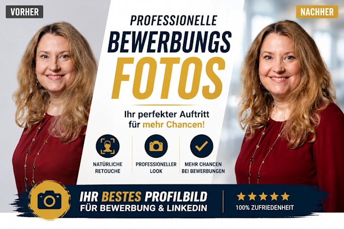 create a professional linkedin photo and business headshot